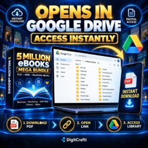 Mega eBook Bundle Plr Mrr, 5 Million eBooks Resellable Ebooks, Plr Ebooks Passive Income, Financial Ebooks, Best Seller eBooks, eBooks Self Love